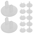 thumbnail image 4 of AURARMLET Child Safety Plug Covers Transparent ABS Material - 12 Pack Electrical Outlet Protectors, 4 of 6
