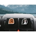 thumbnail image 6 of WIRESTER Car Air Freshener Fragrance Vent Clip Interior Decoration for Cars with Lemon Scented Pad - Tricolor Cavalier King Charles Spaniel Dog, 6 of 7