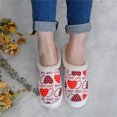 thumbnail image 4 of Zapatos de lona de corte bajo de fondo plano para mujer Zapatillas de algodón antideslizantes planas informales versión perezosa de un pie Wmkox8yii hj789, 4 of 6