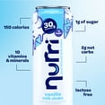 thumbnail image 5 of Nurri Ultra-Filtered Milkshake, 30g of Protein, Vanilla, 11 fl oz Can, 5 of 7
