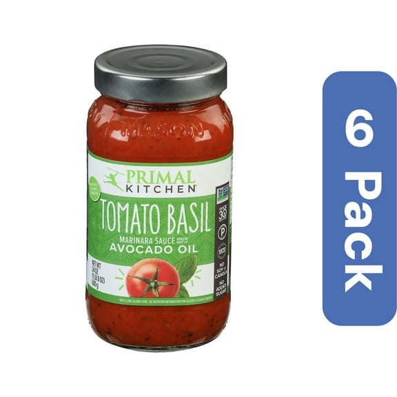 Primal Kitchen Tomato Basil Marinara Sauce 24 oz (Pack Of 6)