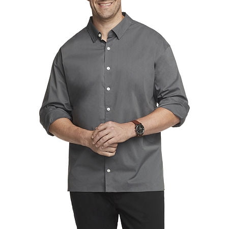 Big & Tall Van Heusen Essential Classic-Fit Button-Down Shirt