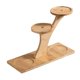 thumbnail image 1 of Soporte de madera para plantas, soporte de exhibición para macetas, decoración, estante para macetas de varios niveles para jardín Estilo B, 1 of 9