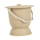 thumbnail image 2 of Escupidera con tapa para orinal, cubo para mesita de noche para el hogar, orinal portátil para niños, adultos, mujeres y hombres Amarillo, 2 of 9