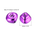 thumbnail image 2 of 20mm Jingle Bells Craft Bells Carbon Steel Electroplating Purple 80 Pack, 2 of 5