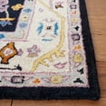thumbnail image 3 of SAFAVIEH Anatolia Dalton Oriental Wool Area Rug, Black/Ivory, 8' x 10', 3 of 8