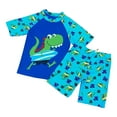 thumbnail image 4 of Gerichy Boys Swim Set, 2T 3T 4T 5T Swimsuit Boys Boys Swimsuit Comfortable Soft Fashion Cute Cartoon Beach Pool Boy Two Piece Swimsuit, 4 of 5