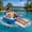 Style2, variant on 2026 Motorized Pool Floats for Adults Summer Cruiser, 40/66in Large Rechargeable Electric Rc Inflatable Raft Pool Lazy Float River Tubes with Backrest Cup Holder, Water Lounger for Beach Party