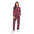 thumbnail image 7 of Sweatsuits for Women Set Jogger Set Hoodie Two Piece Lounge Suit Long Sleeve Athletic Outfits with Pockets, 7 of 7