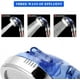 thumbnail image 1 of Cabezal de ducha - Azul claro, cabezal de ducha de mano con filtración de alta presión y ahorro de agua, 3 modos, 1,6 GPM para cabello y piel, 1 of 3