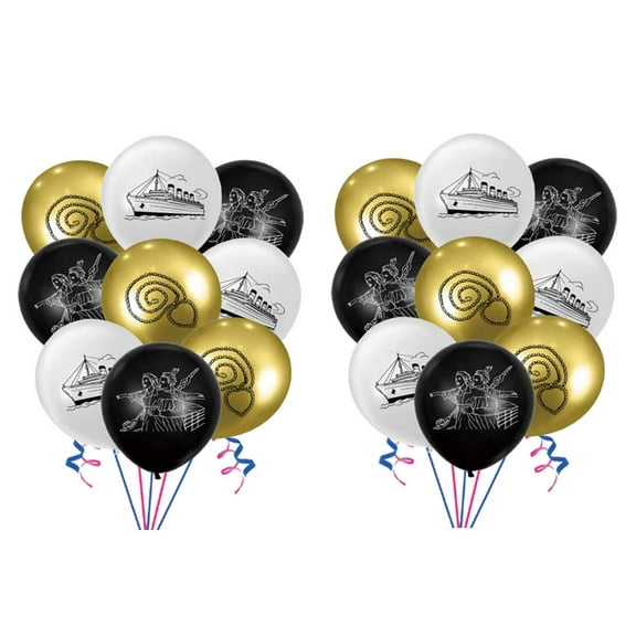 Titanic Balloons Party Supplies Birthday Favors Decorations Decor Kit Latex