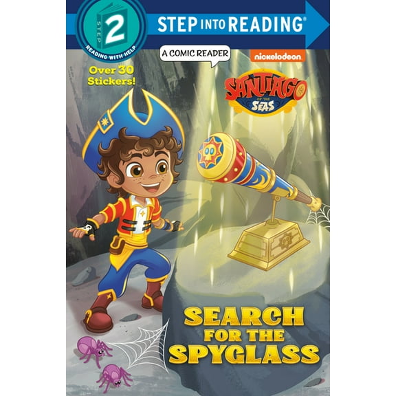 Step Into Reading Search for the Spyglass! (Santiago of the Seas), (Paperback)
