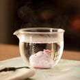 thumbnail image 4 of Pink Ceramic Ornament, Internet Famous Bubble Fish Pet Tea Bowl, 4 of 8