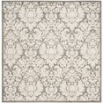 thumbnail image 1 of Safavieh Amherst Collection AMT427R Dark Grey and Beige Indoor,  Outdoor Square Area Rug (9' Square), 1 of 2