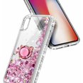 thumbnail image 6 of NGB SUPREMACY For iPhone X/XS Phone Case Screen Protector Ring Holder Wrist Strap Lanyard Shiny Sparkly Glitter iPhone X/XS Case Cover, 6 of 10