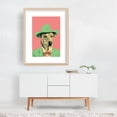 thumbnail image 3 of Wild Wild West 01 - Illustration Dog Pop Art Surrealism Humor Animal Fashion Unframed Wall Art Print 11 x 14 inches, 3 of 4