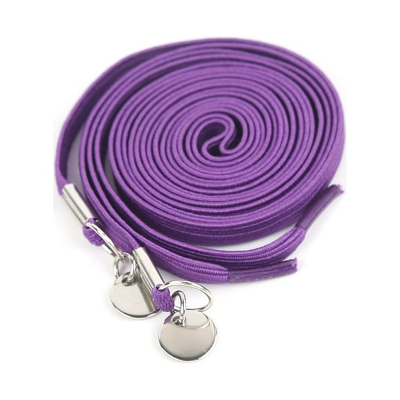 WHAMVOX Shoe Laces Sneakers Purple Stretch Shoelaces Sports Creative