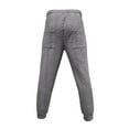 thumbnail image 2 of YDLCAFD Mens Pants Casual Relaxed Fit Stretch 2024 Autumn And Winter Men'S Casual And Comfortable Solid Color Jacquard Drawstring Straight Leg Leg Leg Pants, 2 of 5