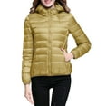thumbnail image 2 of Niaviben puffer jacket womens down jacket women lightweight puffer jacket women light weight jackets womens light jackets for women Beige L, 2 of 4