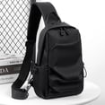 thumbnail image 4 of Hombres Mujeres Sling Bag Mochila Ligero Resistente al agua Pequeño Pecho Hombro Crossbody Bolsos MFZFUKR BST3022210-1, 4 of 6