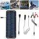 thumbnail image 2 of 12V 30W Portable Solar Panel Car Boat Power Solar Panel Battery Charger Maintainer for Car Motorcycl, 2 of 5