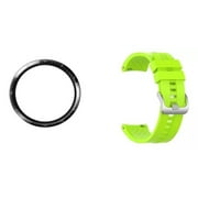 Kit Correa Compatible Huawei Watch Gt2 46mm Mica Lamina Verde Generico Lider.cl