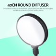 thumbnail image 2 of Diffuseur Rond Portable de 40 cm pour Flash Flash Speedbox avec Sac, 2 of 4