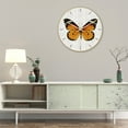 thumbnail image 5 of Fankiway Pattern Stone Wall Clock Acrylic Living Room Decoration, 5 of 5