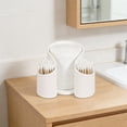 thumbnail image 4 of Multipurpose Desktop Organizer Compact Space Saving for Pads Paper Cups Bathroom Counter Home Office Storage, 4 of 6