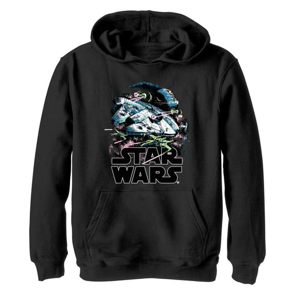Boy's Star Wars Epic Space Battle Pull Over Hoodie