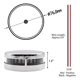 thumbnail image 5 of Boat Light Bi-Color Bow Light LED Navigation Lights Red & Green Stainless Steel for Marine Boat Pon, 5 of 5