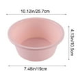 thumbnail image 3 of Yonrjhukm Thickened Plastic Washbasin for Household Use, Ergonomic Laundry Basin, Portable Foot Washbasin, Ideal for Camping, Traveling, and Daily Washing Tasks, 3 of 5