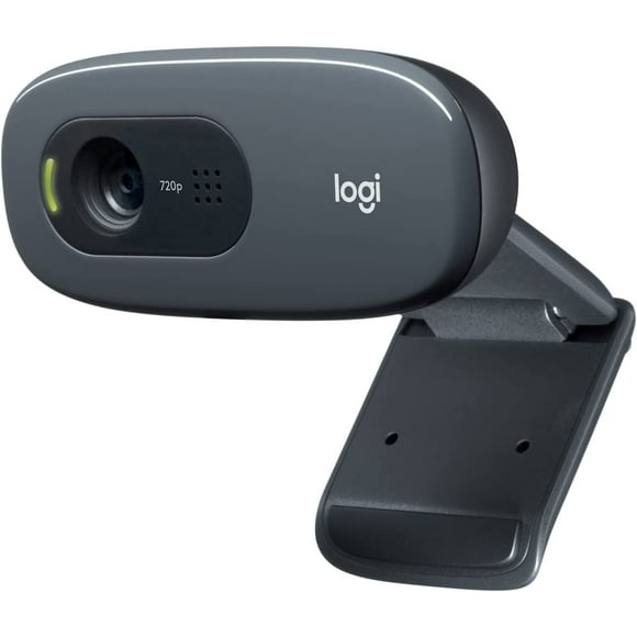 Cámara web Logitech C270 Negro con Micrófono integrado HD 720p