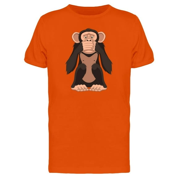 Chimpanzee No Talk Tee Men's -Image by Shutterstock