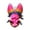 Pink, variant on XINGXIANG Glow in The Dark Firefly Figurine, 3D Printed Luminous Firefly Decor, Cute Insect Garden Statue for Outdoor Yard Patio Lawn Home Decor(Green)