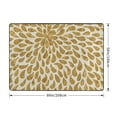thumbnail image 2 of Area Rugs For Living Room Decor - Gold Drops Soft Anti Slip Throw Washable Rugs 5x7 For Bedroom, Indoor Carpet For Bedroom Living Room 80x58In, 2 of 7