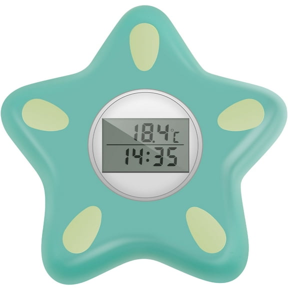 Plastic 4 in 1 Ice Bath Thermometer With Timer Waterproof Smart Cold Plunge Thermometer Compact Digital Display Cold Tub Thermometer for Outdoor Ice Bath Challenge