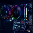 thumbnail image 6 of Periphio Terra Gaming PC Desktop - AMD Ryzen 5 (4.4GHz Turbo), Radeon Vega 7 iGPU, 16GB RAM, 1TB NVMe SSD, Windows 11 Gaming Computer, WiFi + BT, 6 of 11