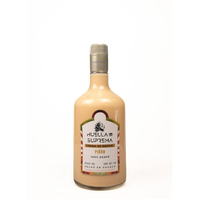 Crema de Mezcal Huella Suprema Piñón 750 Ml Huella Suprema Crema de Mezcal