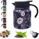 thumbnail image 1 of 2026Vintage Floral Pattern Tea-Built-In Infuser, Vintage Floral Pattern Tea – Built-In Infuser, 316 Stainless Steel Insulation, Removable, for Hot Drinks, Loose Tea, 1 of 8
