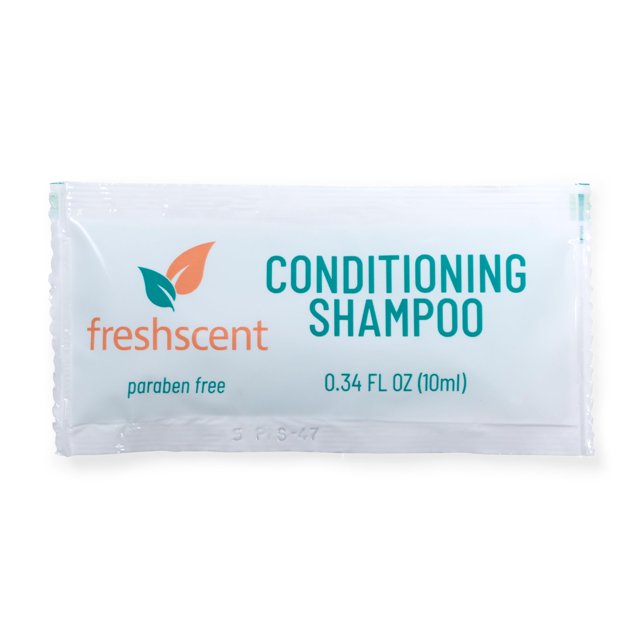 Champú acondicionador Freshscent (paquete) .34 oz 100/Bx