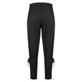 thumbnail image 5 of Dovford Renaissance Costume Men's Pirate Pants Medieval Ren Faire Viking Navigator Ankle Banded Trousers, 5 of 6