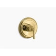 thumbnail image 1 of Kohler K-TS397-4-PB Devonshire Rite-Temperature Valve Trim with Lever Handle - Vibrant Polished Brass, 1 of 1