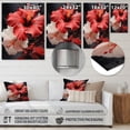 thumbnail image 4 of Designart "Blooming Red Daisies Nature s Beauty II" Floral Metal Wall Decor, 4 of 5