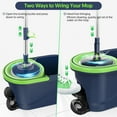 thumbnail image 3 of SUGARDAY Spin Mop and Bucket with Wringer Set for Floors Cleaning Heavy duty System, 3 of 7