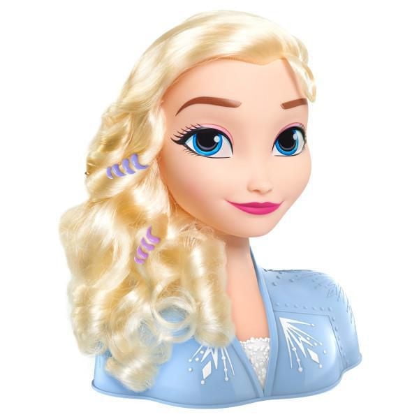 Disney’s Frozen 2 Elsa Styling Head (14-pieces), Frozen 2 Elsa Styling Head