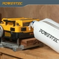 thumbnail image 7 of POWERTEC Dust Collector Bag, 30 Micron Filter. 4" Dust Port Filter Bag with 4" Key Hose Clamp. Fits DEWALT DW735, DW734, WEN PL1326, PL1303 & any other Woodworking Machine w/a 4”OD dust port (70399N), 7 of 7