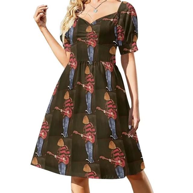 - nacimiento del grunge Vestido de manga corta vestidos de novia para mujer Vestidos de novia