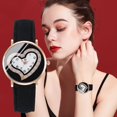 thumbnail image 1 of Sfonq Summer Clearance Mothers Day Gift for Grilfriend ,Womens Watches Ladies Watch Leather Strap Analog Quartz Fashion Temperament Ladies Watch,As shown Buy 2 Save 10%, 1 of 5