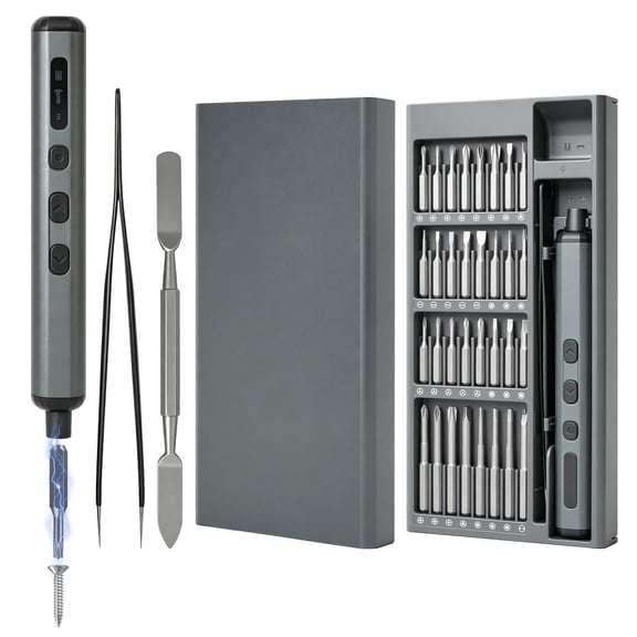 Ultra Electric Screwdriver, 72-in-1 Mini Screwdriver Set, 48 Magnetic Bits, Rechargeable Precision Screwdriver for Laptop, PC, Phone, 3D Printer